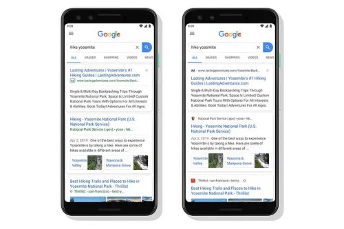 Nuovo look per i risultati di Ricerca Google
