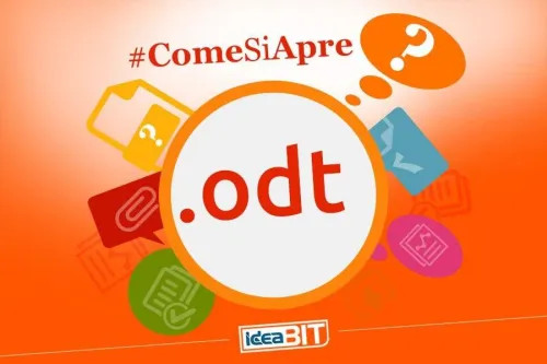File .odt cosa sono, a cosa servono e come si aprono
