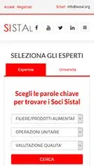 Sito web della Società Italiana di Scienze e Tecnologie Alimentari