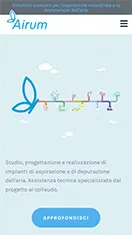 Sito web per catalogo aspiratori industriali