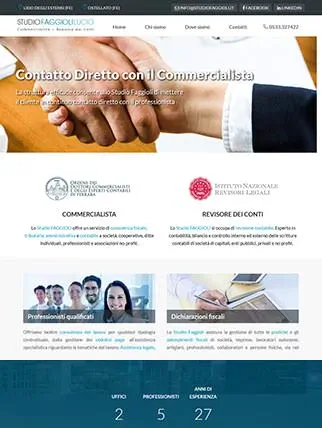 Sito internet di commercialista