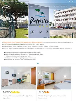 Sito web per Residence Hotel