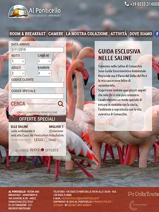 Sito internet per Room & Breakfast